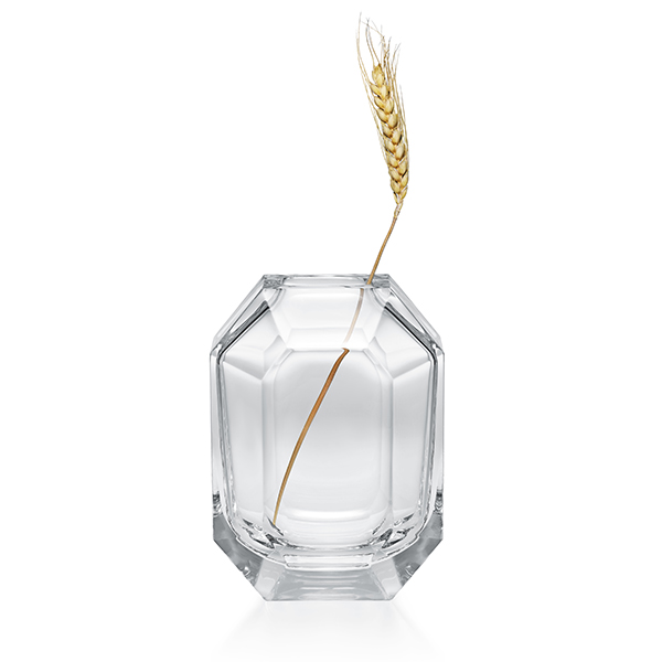 Baccarat Octogone Clear Bud Vase - Pre-Order